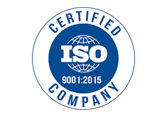 ISO 9001:2015 Certified Company